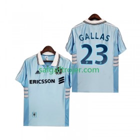 Olympique de Marseille Gallas 23 1999 Fodboldtrøjer Retro Udebanesæt 1998 Kort ærmer